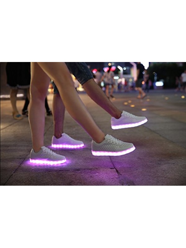 8 Colors LED Men and Women chargeable Light up shoes